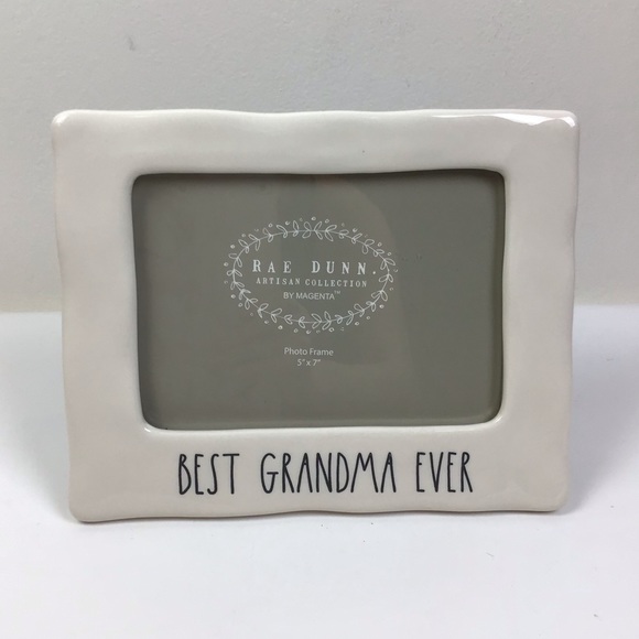 Rae Dunn Accents New Rae Dunn Best Grandma Ever Picture Frame